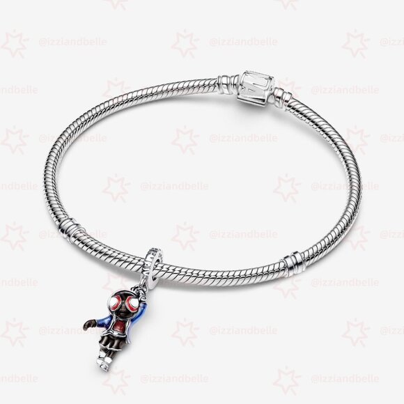 Pandora Marvel Spider-Man Miles Morales Dangle Charm - Picture 3 of 6